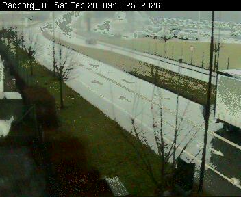 Padborg Richtung Grenze