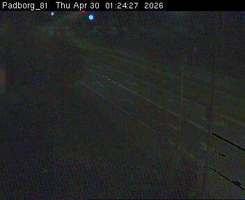 Padborg Richtung Grenze