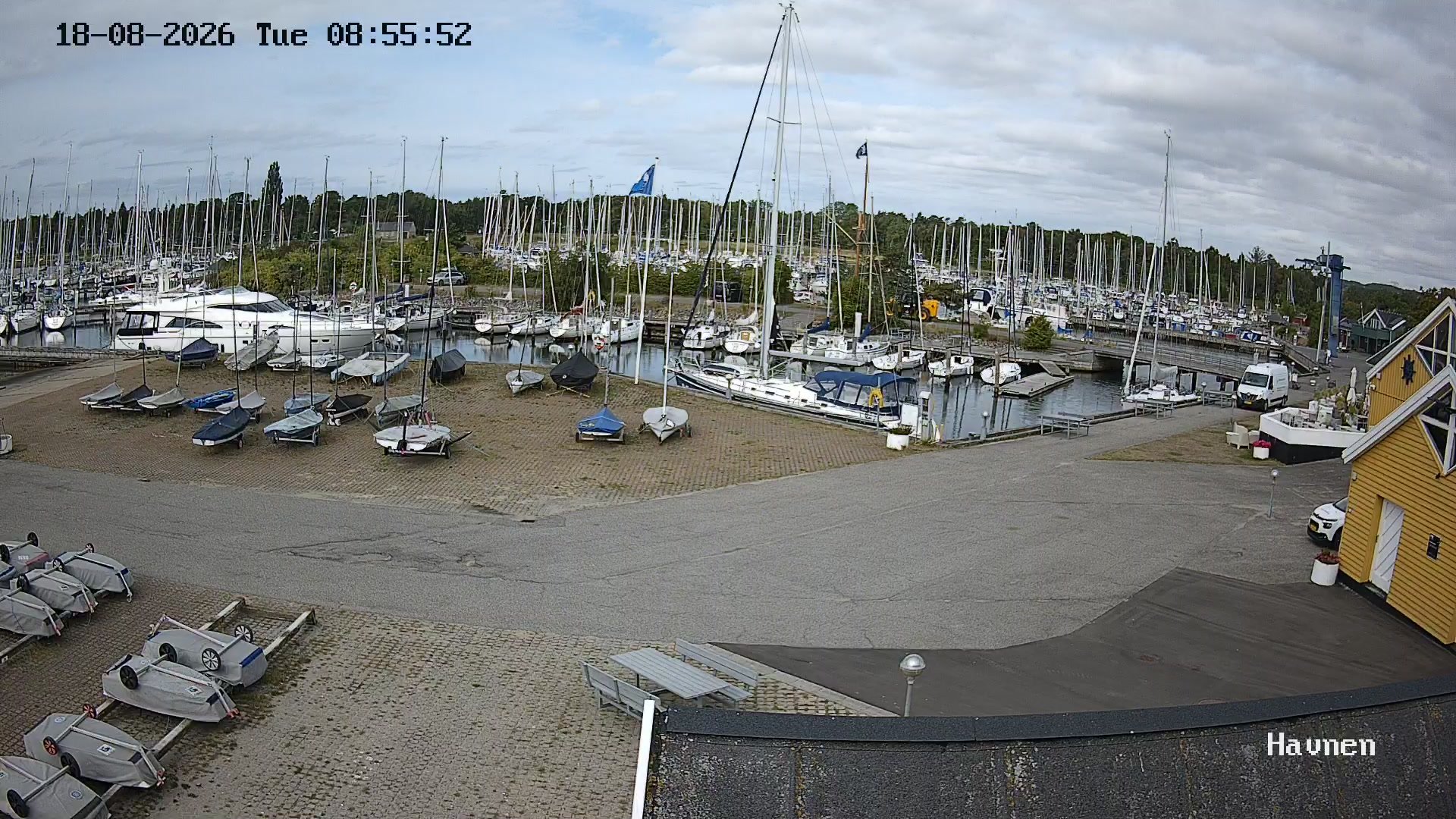 Skødstrup Kaløvig Bådelaug - Hafen – Live Webcam | Dänemark.Guide