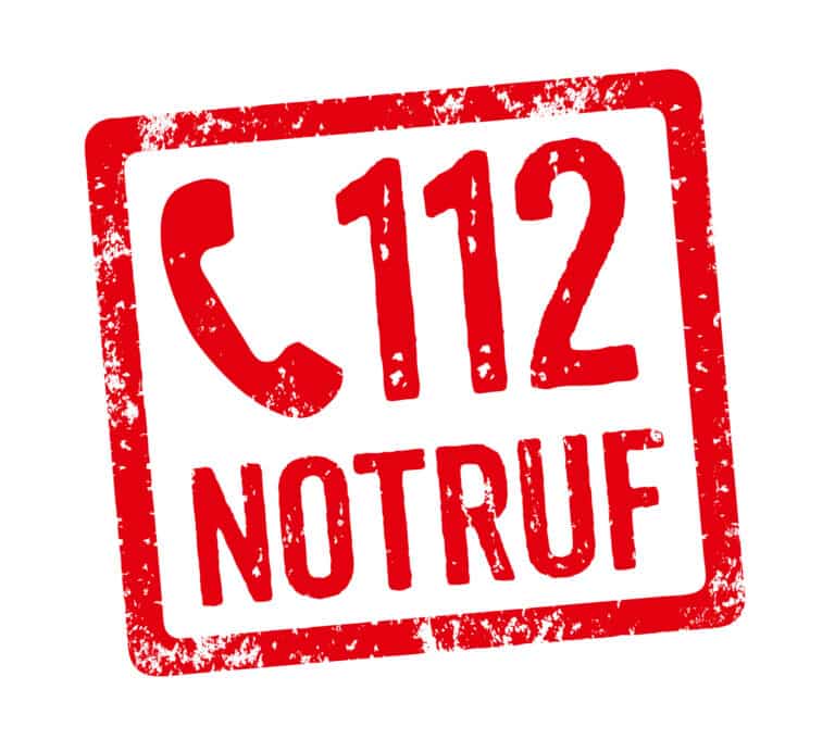Notrufnummern Dänemark