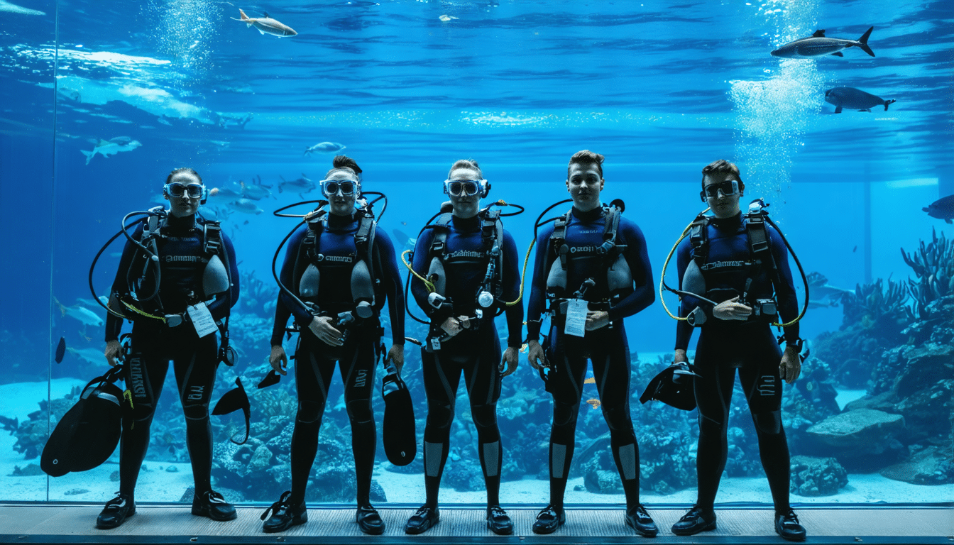 Neue Tauchassistenten verstärken das Nordsøen Oceanarium