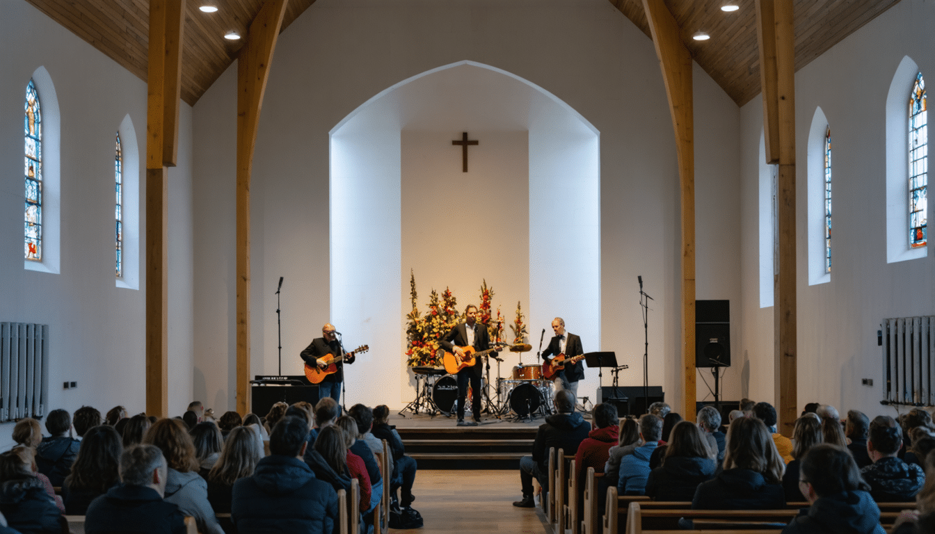 Kirchenkonzerte mit U2-Klängen: ‚Die Herren‘ auf Tour im THY-Gebiet