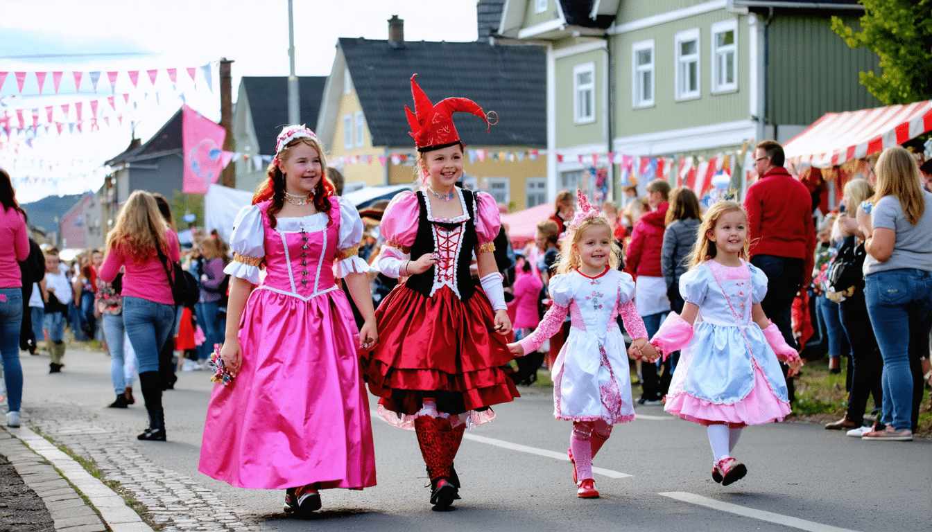 Buntes Kinderkarneval begeistert Familien in Aabybro