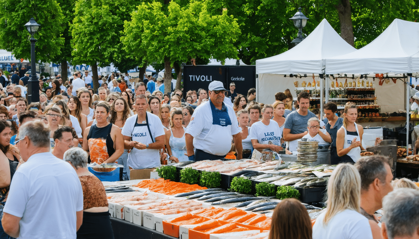 Thy eröffnet großes Food-Festival in Kopenhagens Tivoli mit außergewöhnlicher Fischauswahl