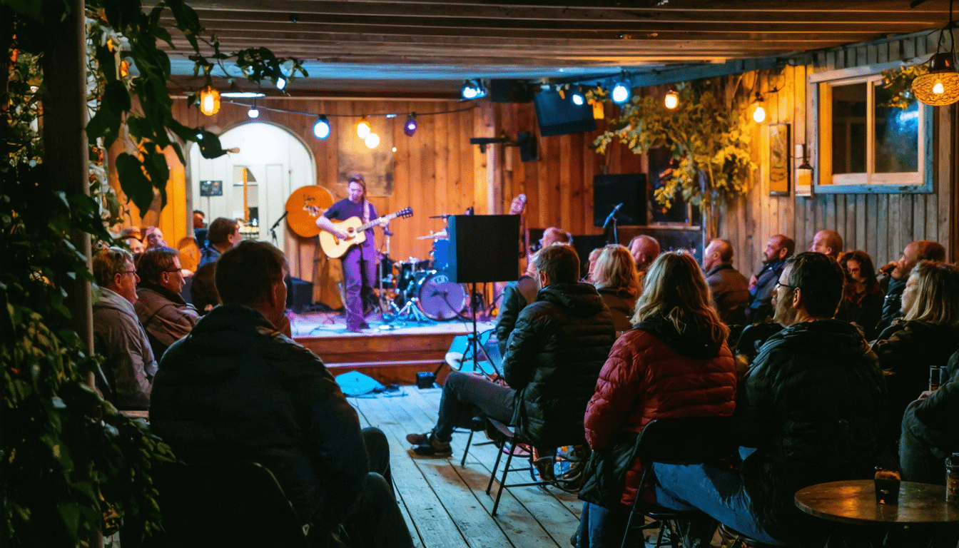 Vielfältiges Musikprogramm an der dänischen Nordsee: Konzert von Roaring Maggie in Lønstrup