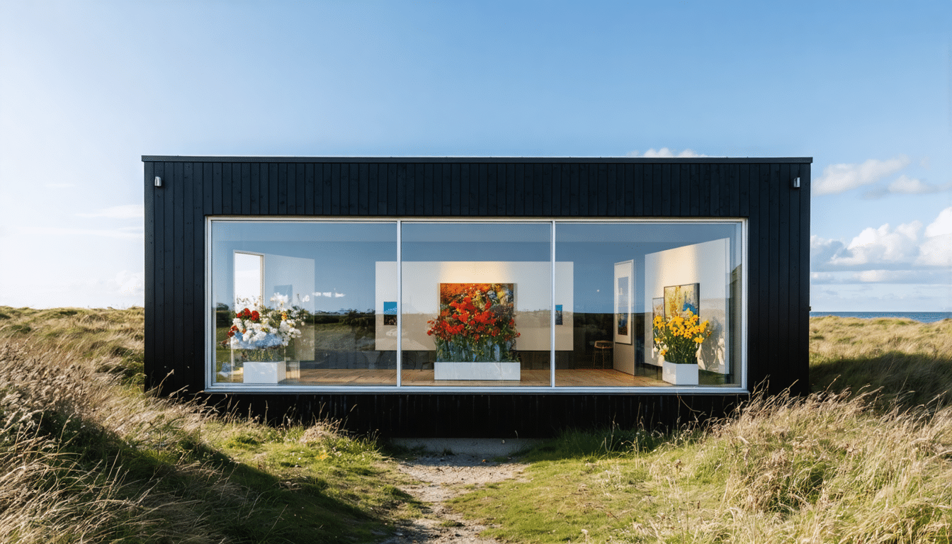 Kunst und Naturerlebnis an der Westküste: Besuch im Galleri Flyvsand