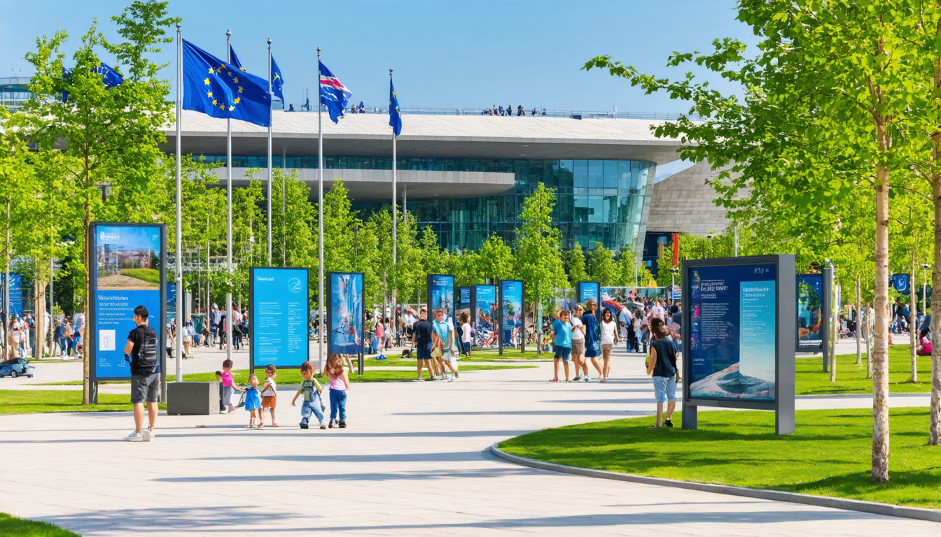 Aalborg feiert EU-Ratspräsidentschaft mit einzigartigem Parkevent