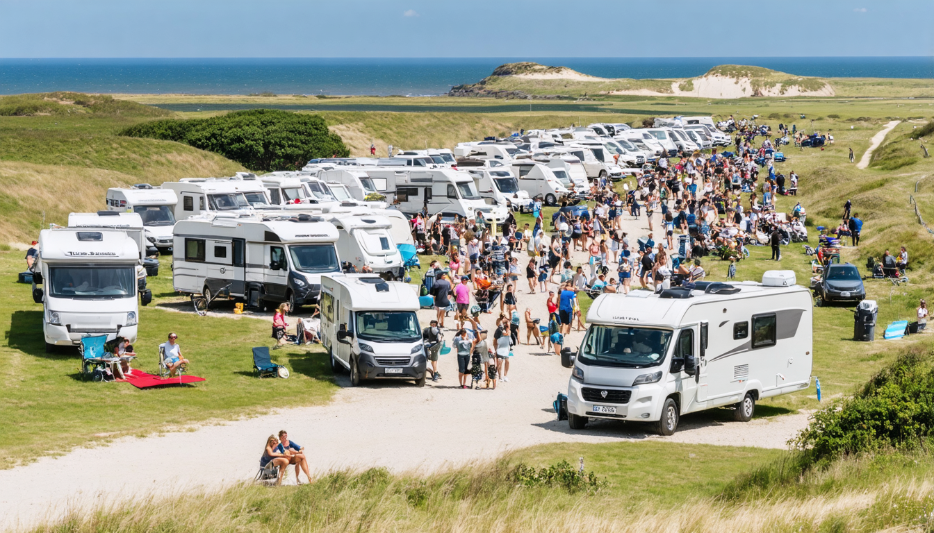 Großes Treffen der Wohnmobil-Community in Søndervig begeistert zahlreiche Teilnehmer