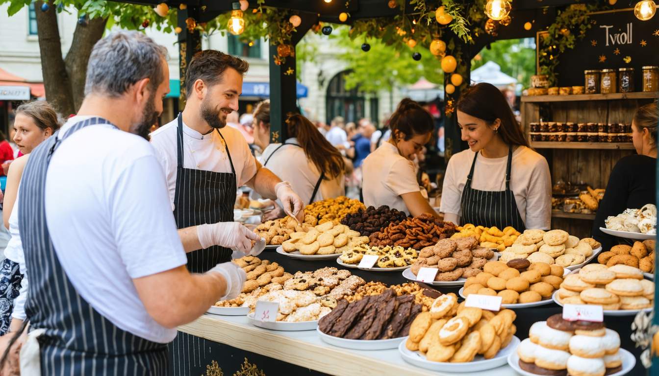 Westjütländische Spezialitäten auf dem Tivoli Food Festival in Kopenhagen