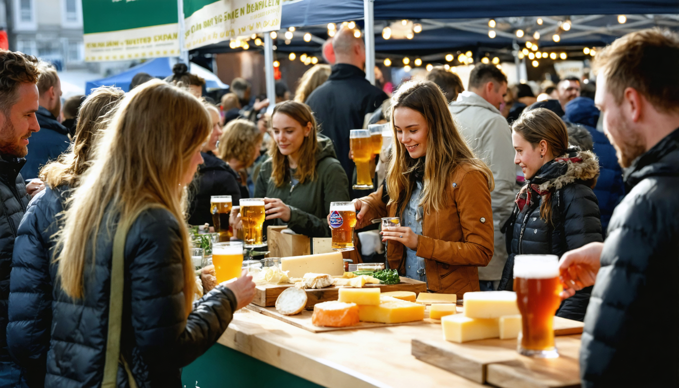 MENY’s Öllaug präsentiert Bier und Käse auf dem dänischen Ølfestival