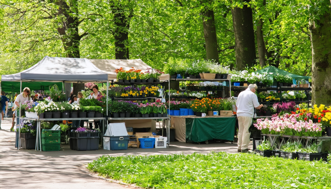 Frühjahrsplantemarkt zieht Gartenfreunde nach Brønderslev