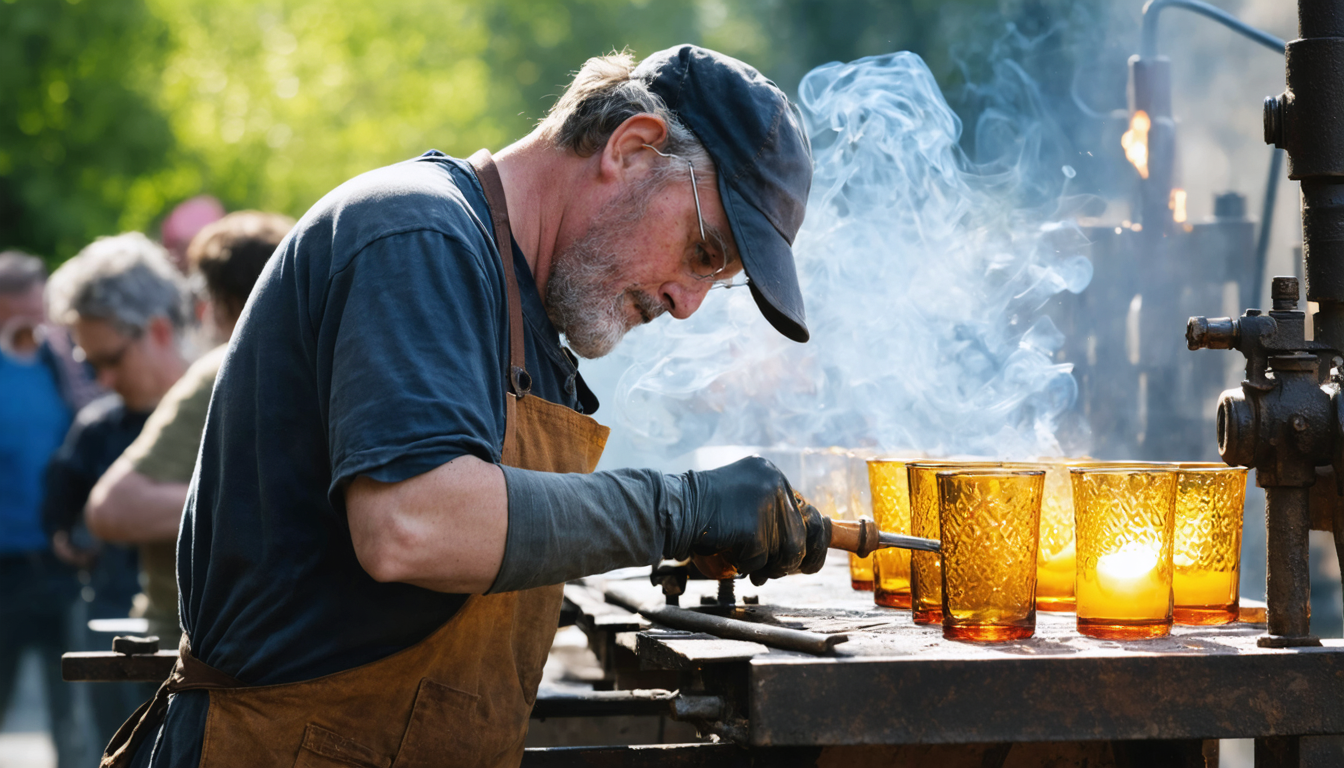 Glaskunst zum Anfassen: Spontaner Dienstagbesuch bei Rikke Precht in Lønstrup