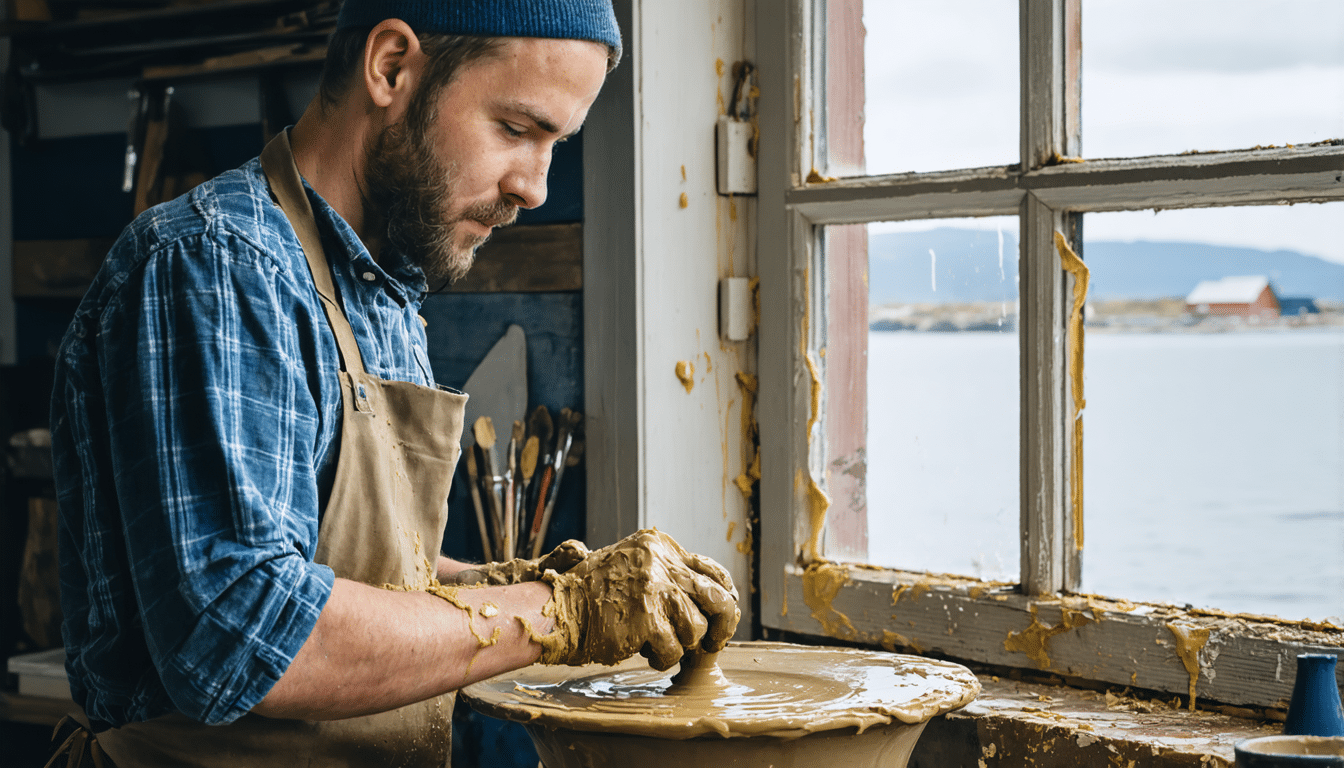 Keramikkunst in Lønstrup: Inspiration direkt von der Nordseeküste