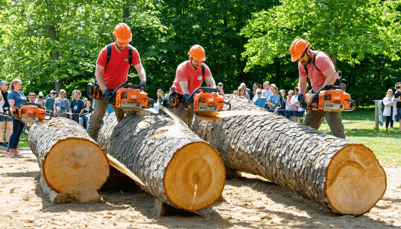 Traditionsreiche Træskulpturfestival in Arden: Der Charme der Motorsägenkunst