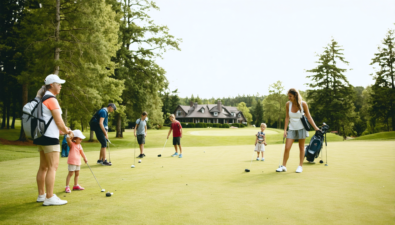 Familientag beim Dronninglund Golfklub: Ein Tag für alle Generationen