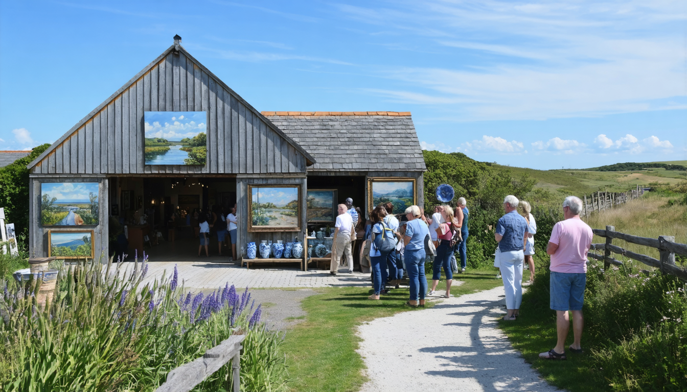 Neue Sommerausstellung im Galleri Visby in Lønstrup startet