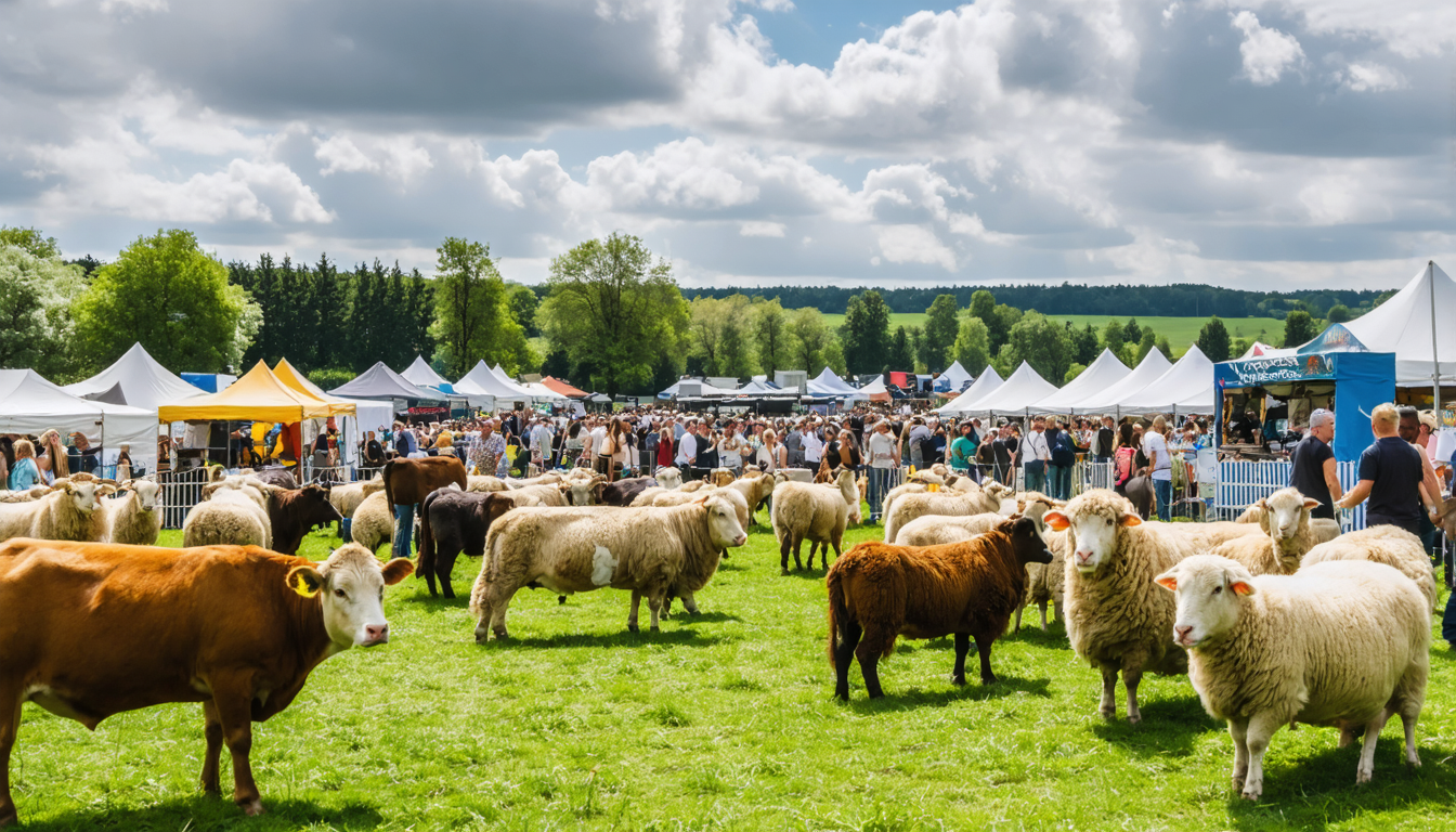 Großes Viehschaufest in Aabenraa zieht zahlreiche Besucher an