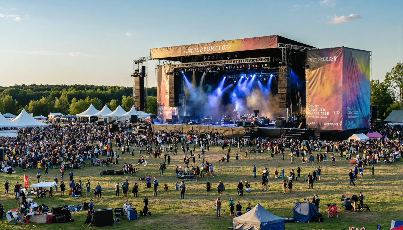 Großes Folke-Fest in Tønder: Jubiläum erweist sich als Publikumsmagnet