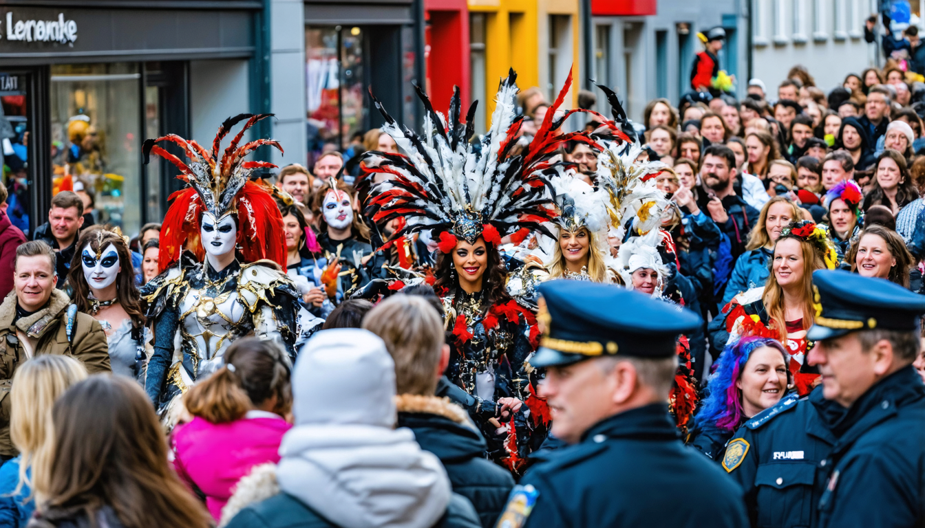 Karneval in Aalborg zieht zehntausende Feiernde an