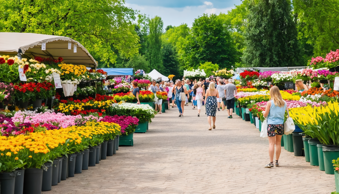 Hyggliche Blütenpracht: Bangsbo Botaniske Have lädt zur Blomsterfestival 2025