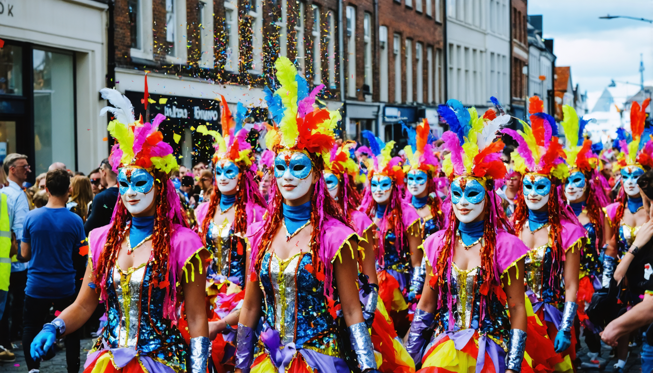 Farbenfrohes Spektakel: Aalborg feiert sein berühmtes Karneval