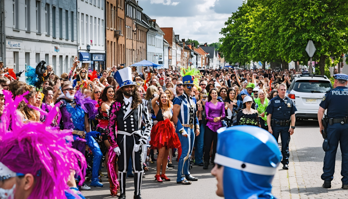 Sicherheitsmaßnahmen und Hinweise zum Aalborg Karneval: Polizei verstärkt Präsenz