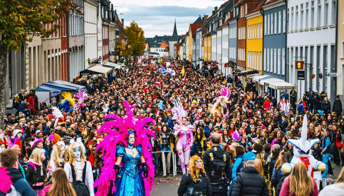 Karneval in Aalborg: Bunte Feierlichkeiten und verstärkte Sicherheitsmaßnahmen