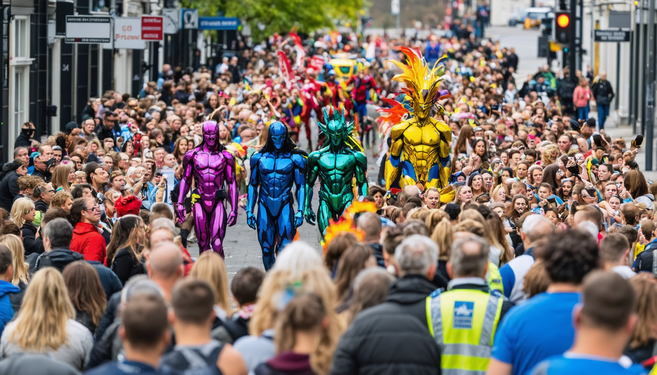 Aalborg Karneval 2025: Zwischen ausgelassener Stimmung und hoher Polizeipräsenz