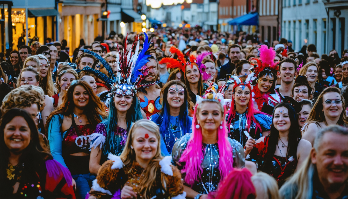 Aalborg Karneval zieht zahlreiche Besucher an – Polizei meldet Zwischenfälle