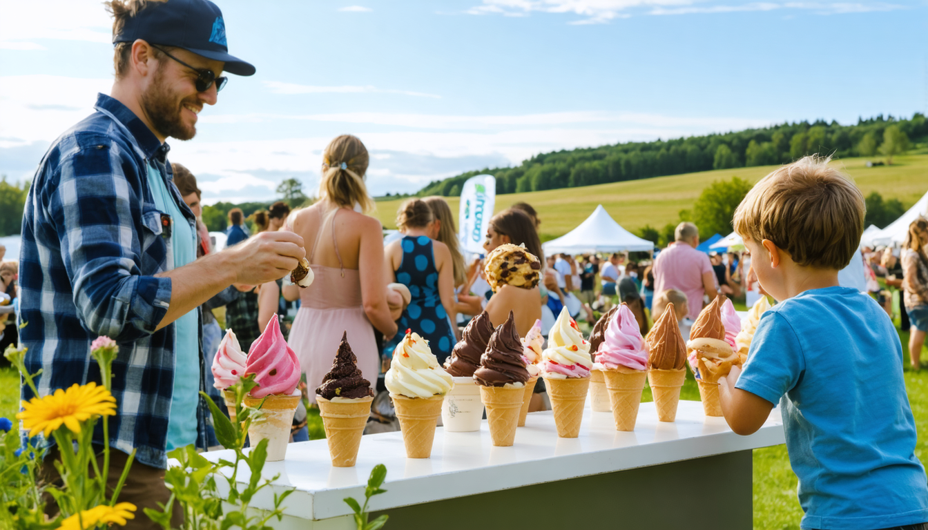 Isens Dag 2025: Eisspezialitäten und Familienprogramm im Aabybro Mejeri
