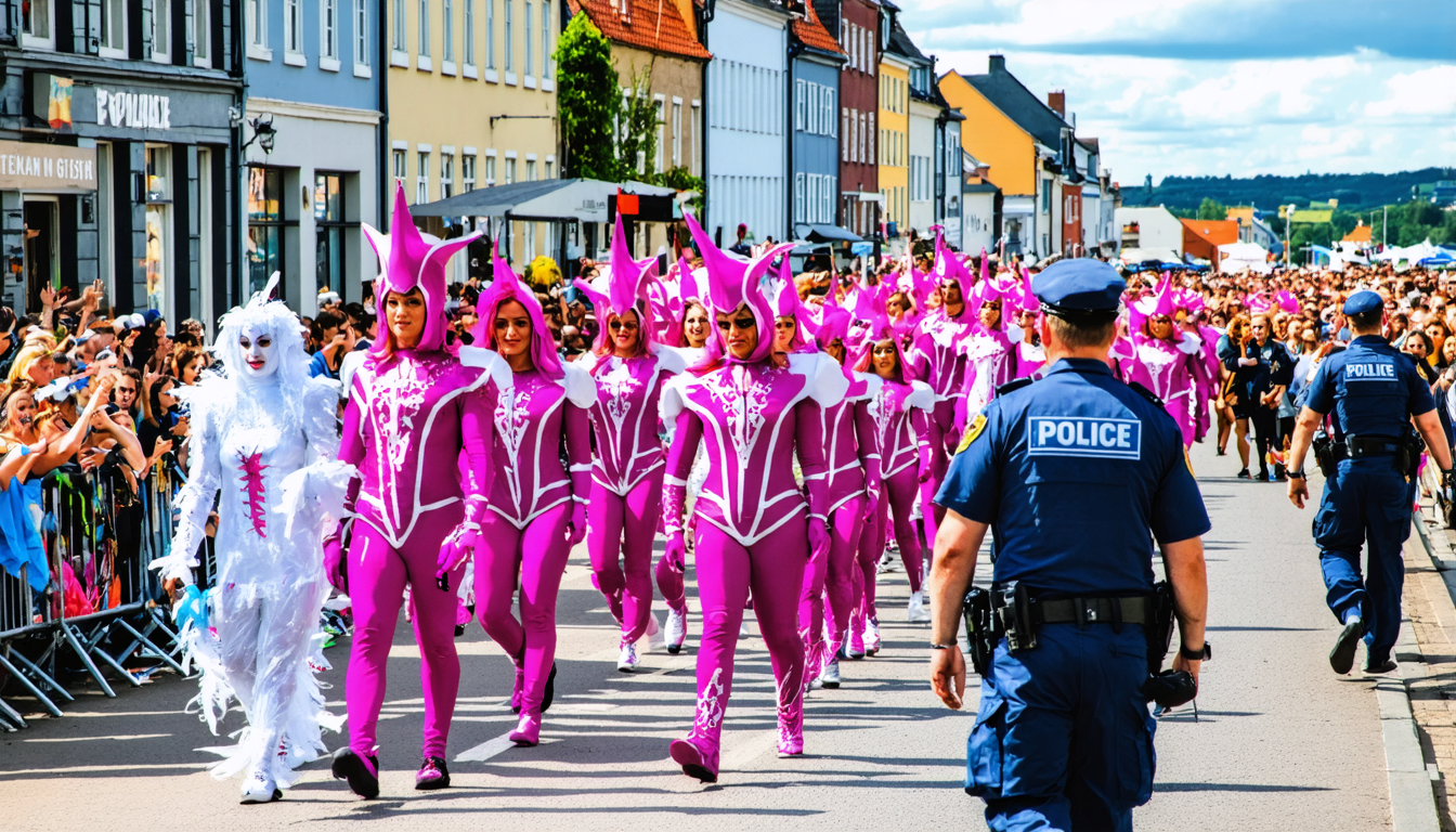 Aalborg Karneval 2025: Wenig Zwischenfälle bei ausgelassener Stimmung
