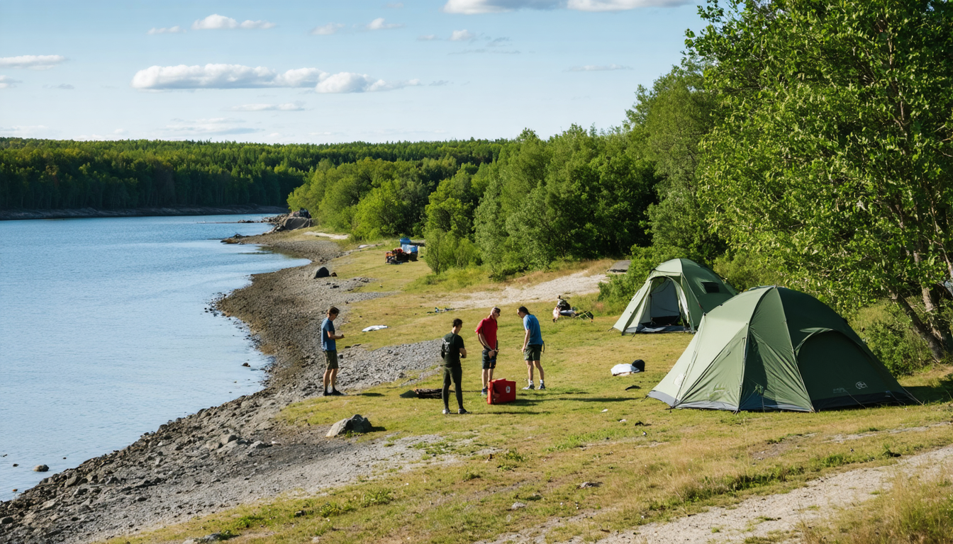 Abenteuerliche Schatzsuche am Gammel Ålbo: Attraktion für Camping- und Tauchfans