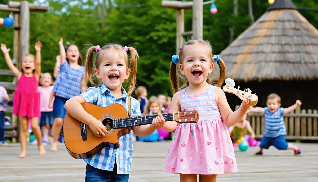 Familienkonzert von Sherif Haps und Guffe im WOW PARK Billund