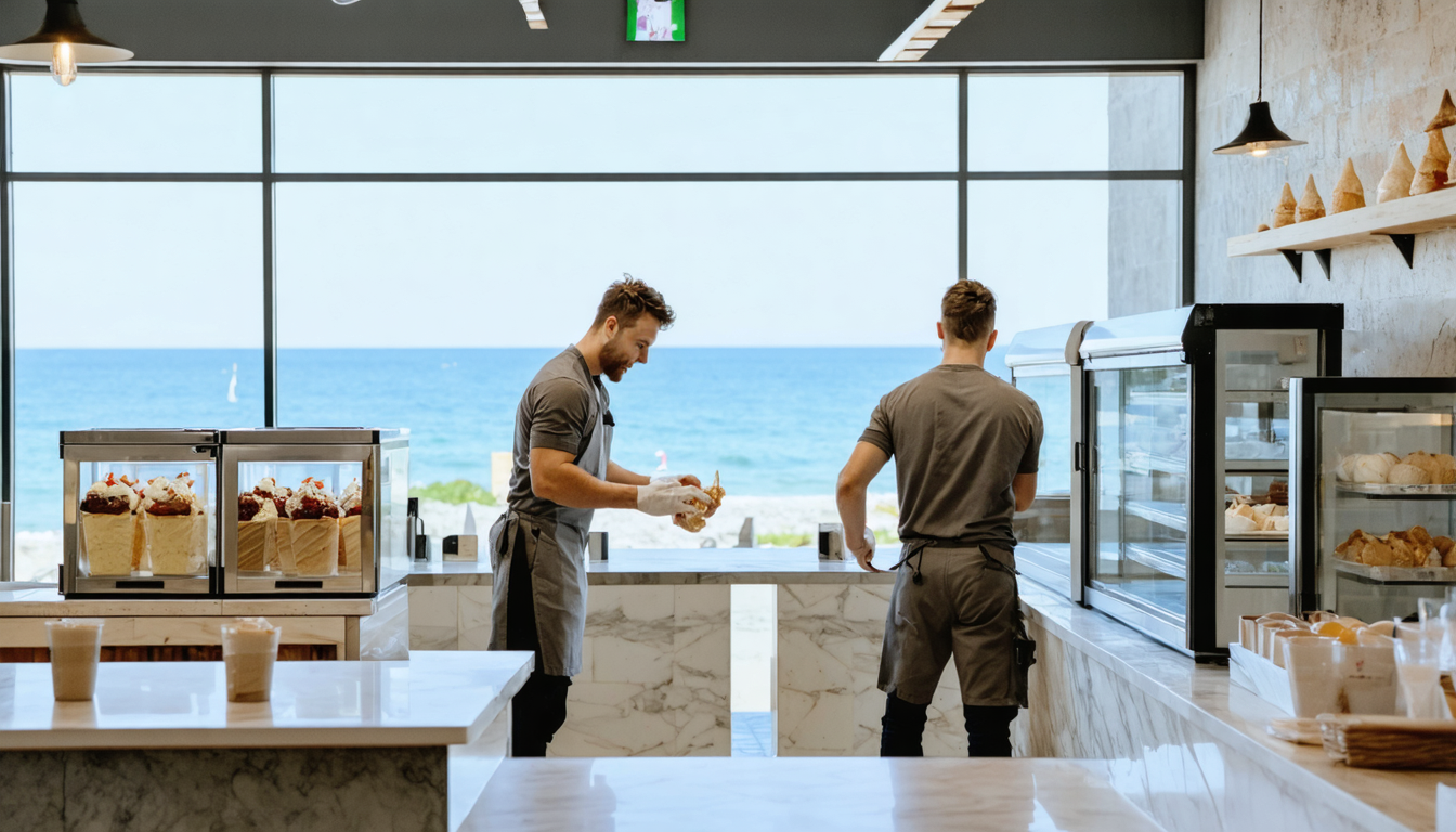 Softice-Preiskrieg an der dänischen Nordseeküste: Neue Eisdiele in Blokhus will Familienfreundlichkeit vor Preisspirale setzen