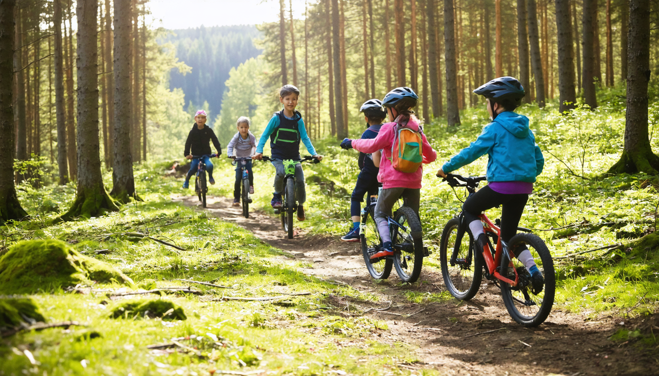 Mountainbike-Event für Kinder und Jugendliche in Frederikshavn: Schnupperkurs auf Pikkerbakken