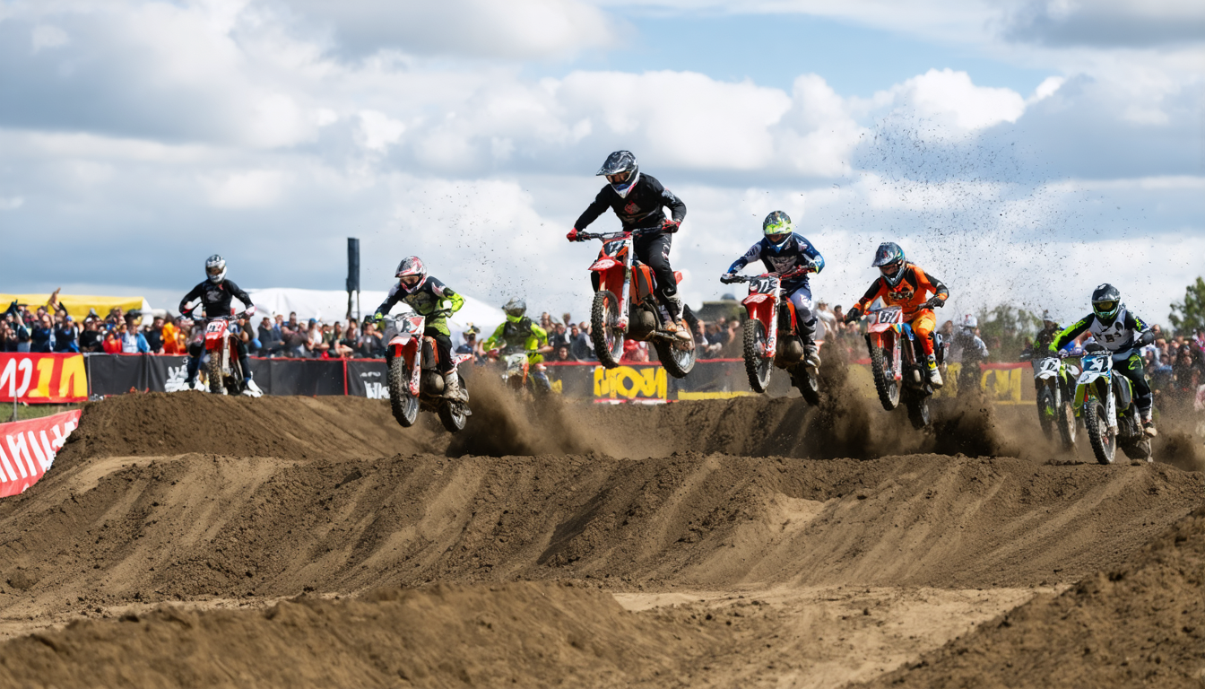 Dänische Motocross-Meisterschaft: Zweite Runde in Hjørring bringt Spannung ins Klassement