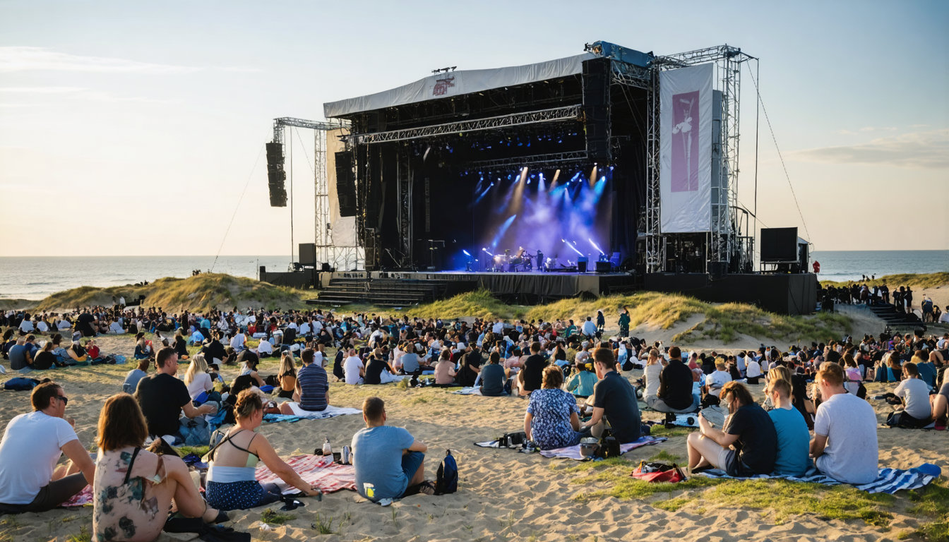 Musiksommer in Søndervig: Open-Air-Konzerte entlang der Küste