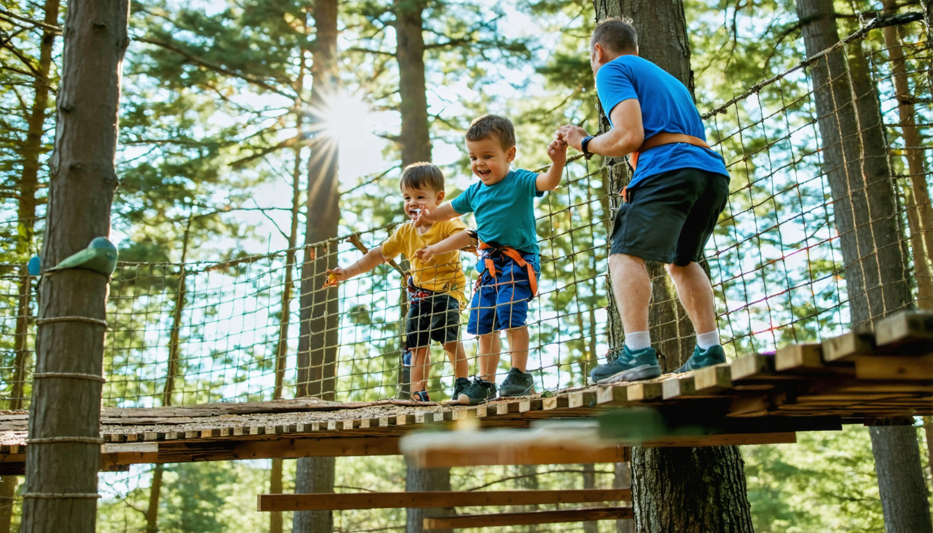 Vater-Tag mit Action im WOW PARK: Gratis Tickets vom 5. bis 8. Juni in Søndervig