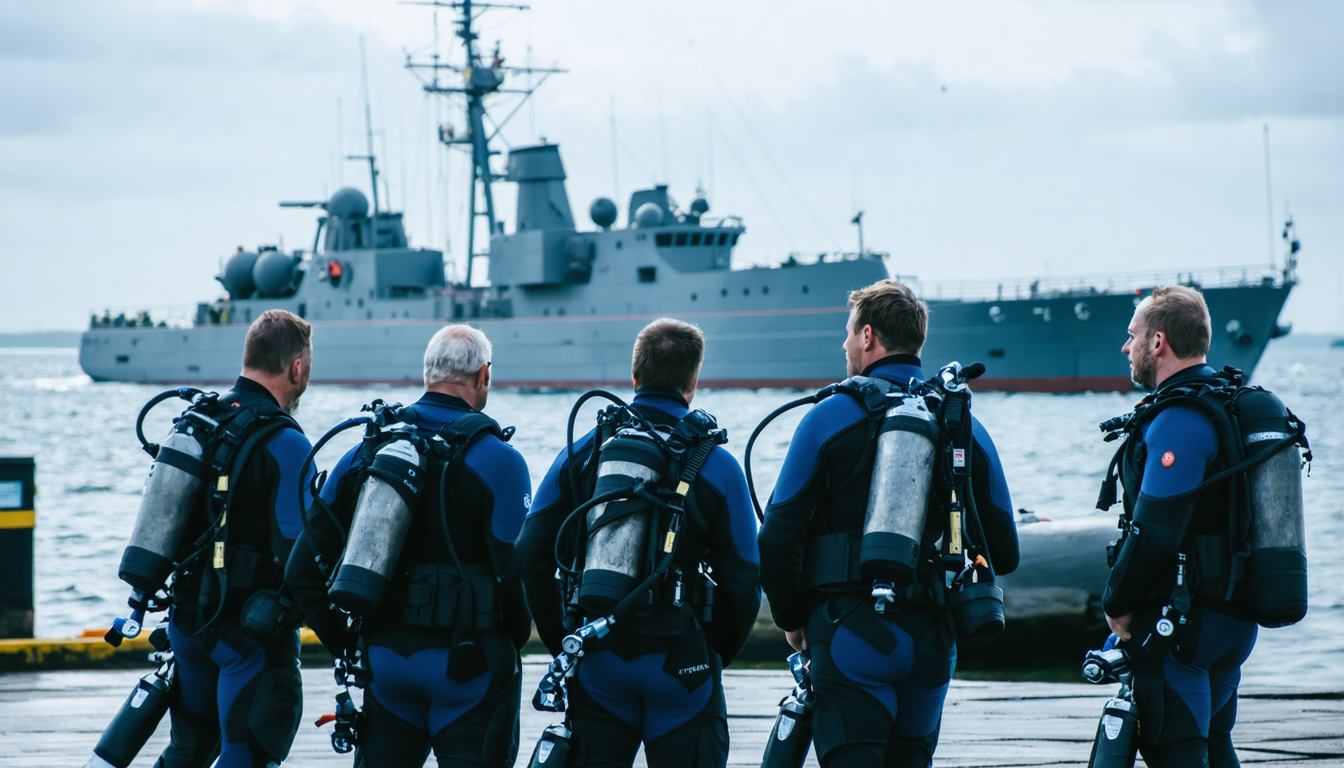 Orkney-Team besucht Sea War Museum Jutland in Thyborøn