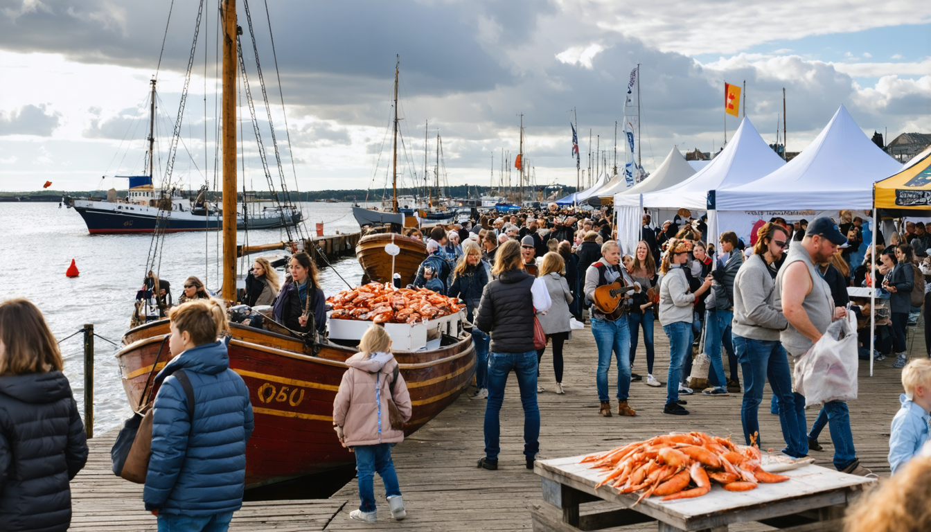 Nykøbing Mors: Skaldyrsfestival startet in die Sommersaison