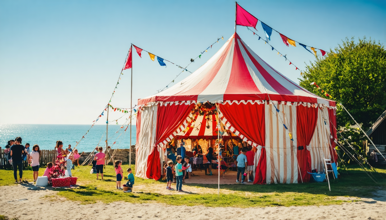 Cirkus Solvej gastiert im Juli in Lønstrup – Familienfreundliches Event im Zeichen klassischer Zirkustradition