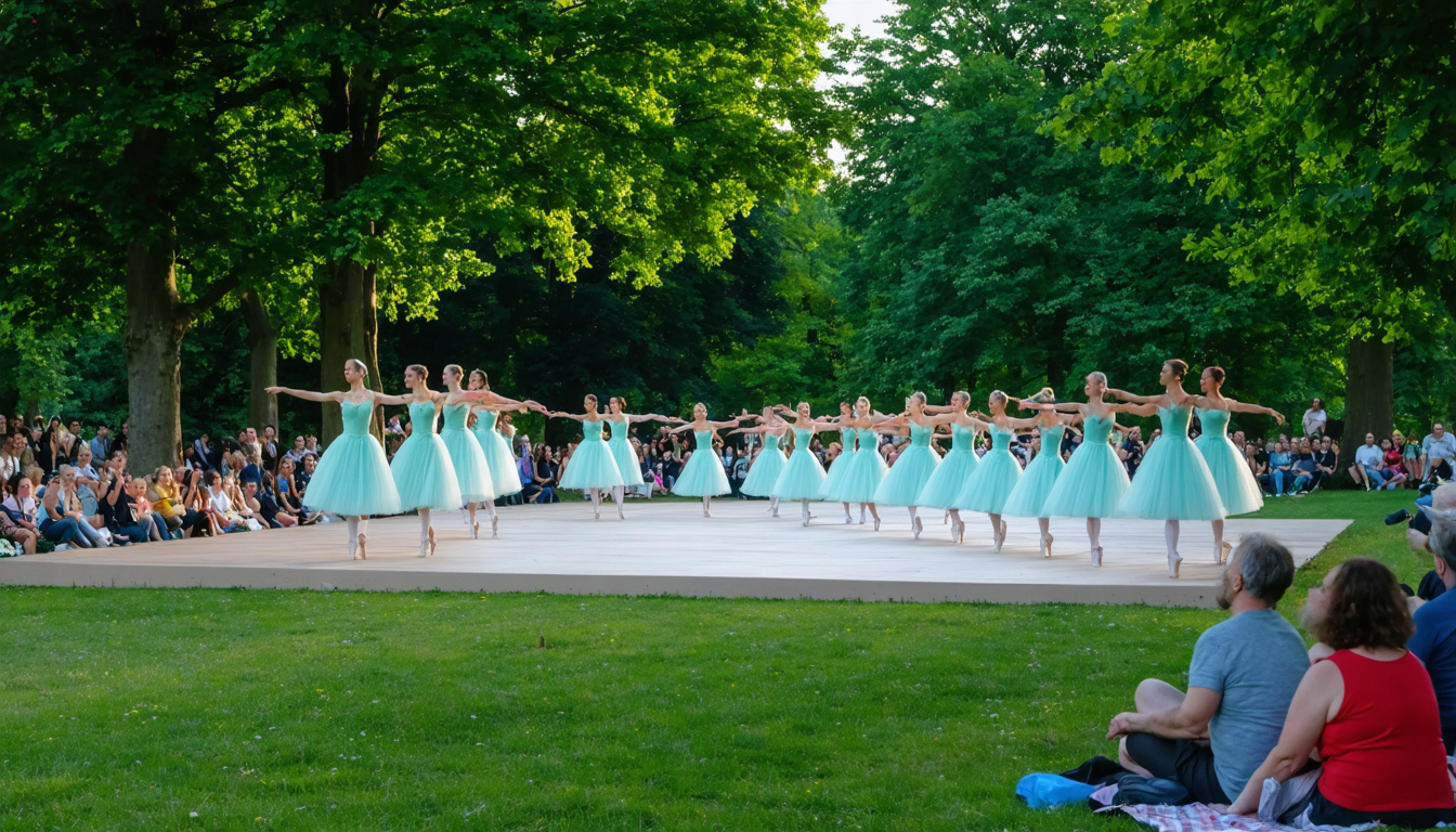 Königliches Sommerballett: Open-Air-Veranstaltung in Augustenborg Slotspark begeistert Kulturfreunde