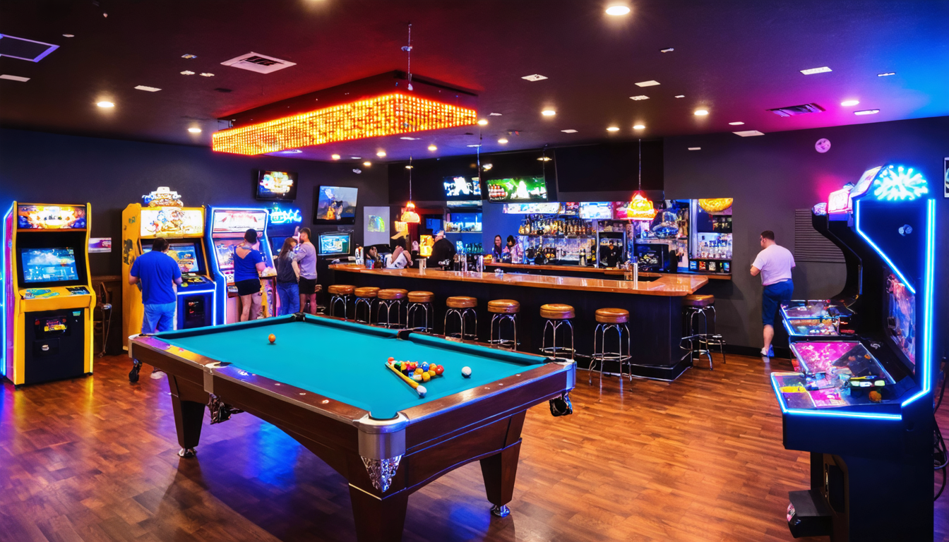 Neue Spielbar Barkaden eröffnet in Aalborgs Ausgehviertel