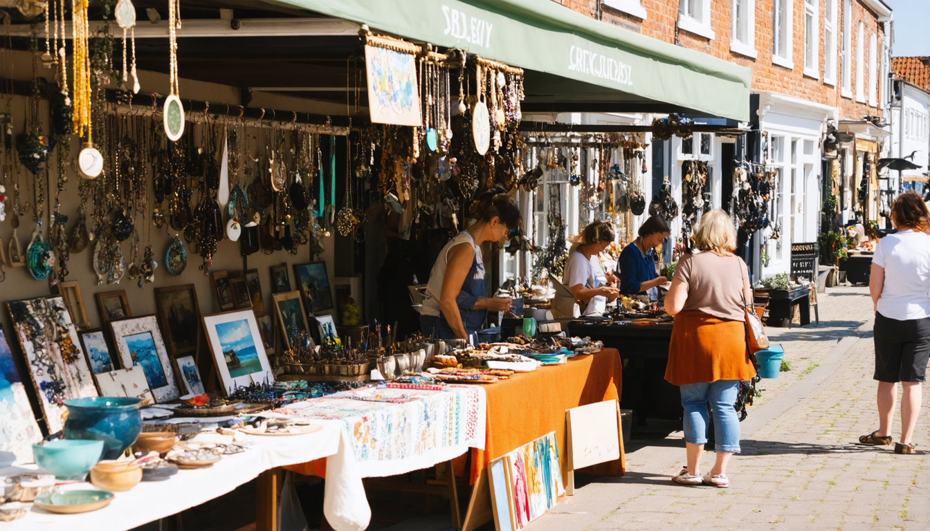 Kunsthandwerkermarkt in Ringkøbing: Ein Überblick für den Sommer 2025