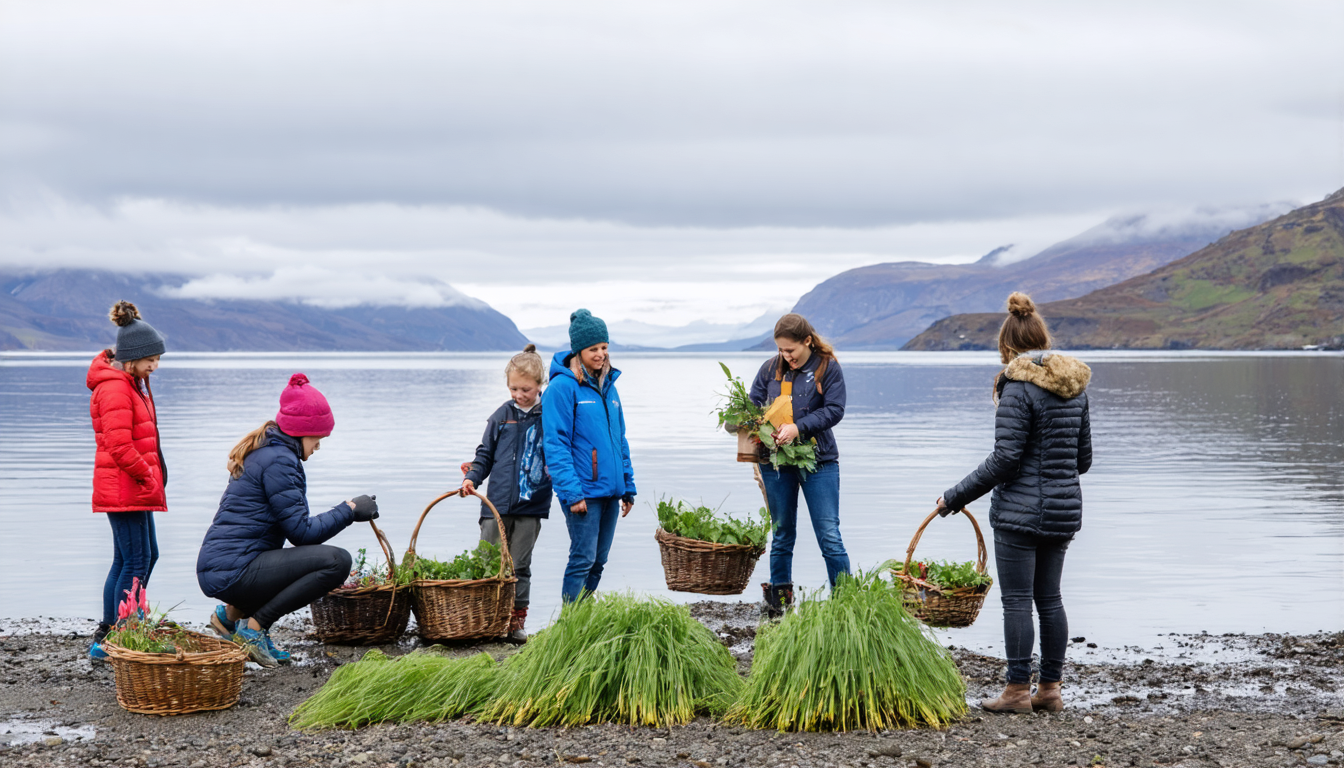 Gemeinschaftsaktion: Seegras-Pflanzung am Mariager Fjord für Familien