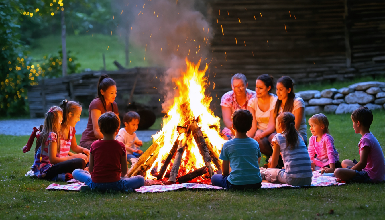 Familienfreundlicher Sankt Hans-Abend in Hadsund am 23. Juni