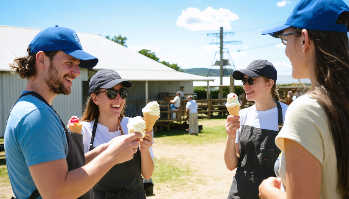 Isens Dag: Eis-Feier im Aabybro Mejeri am 14. Juni