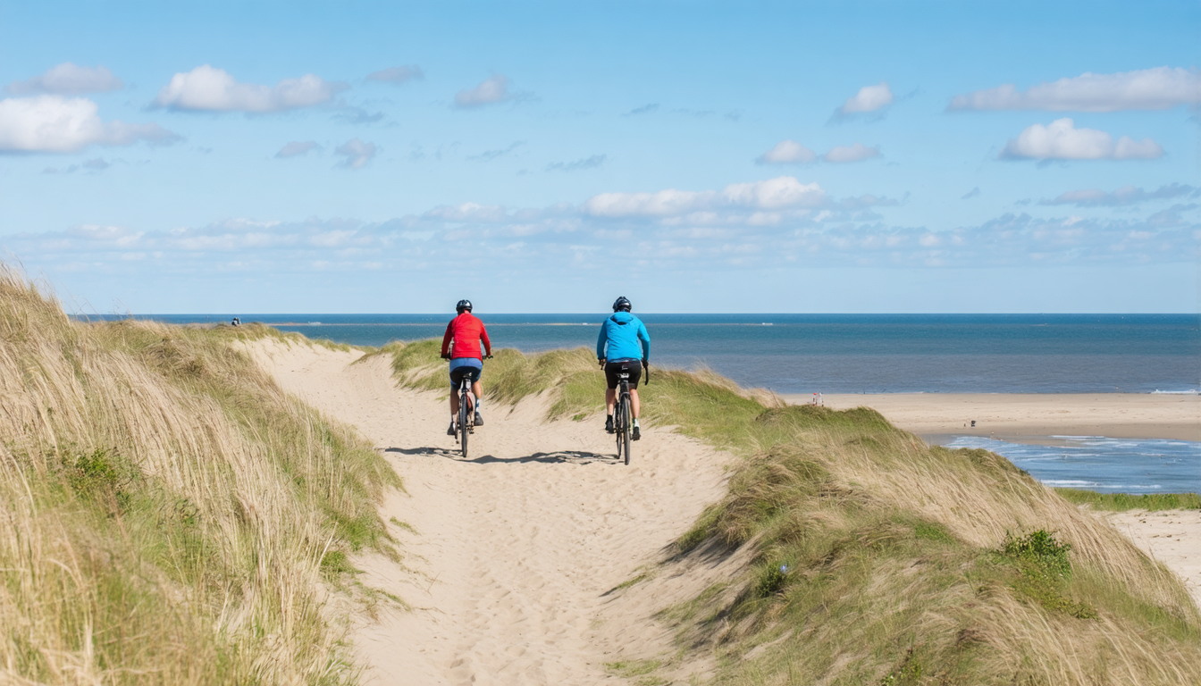 Aktive Erholung an der dänischen Nordsee: Radverleih im Skallerup Seaside Resort