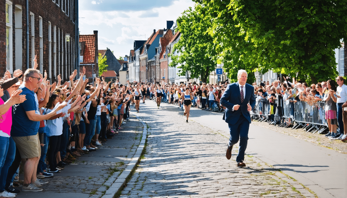 Ribe im Rampenlicht: Rückblick auf königlichen Lauf