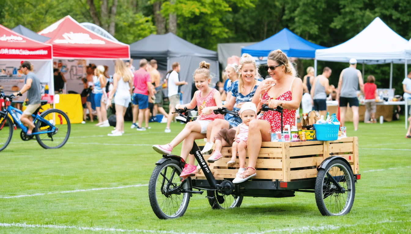 Sommerfest und kreative Fahrradrennen begeistern Klitmøller